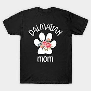 Dalmatian Mom For T-Shirt